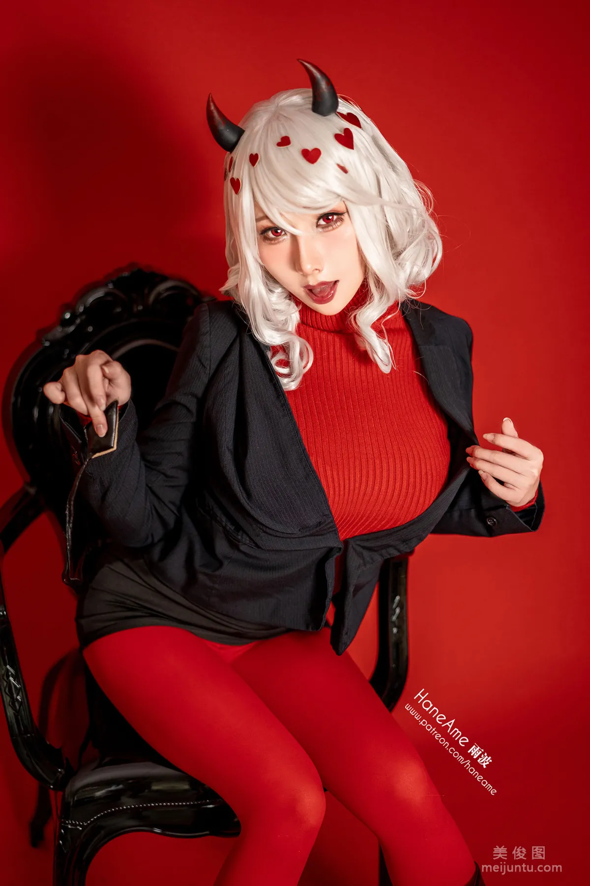 [COS福利] Hane Ame 雨波 - Helltaker Muodes5