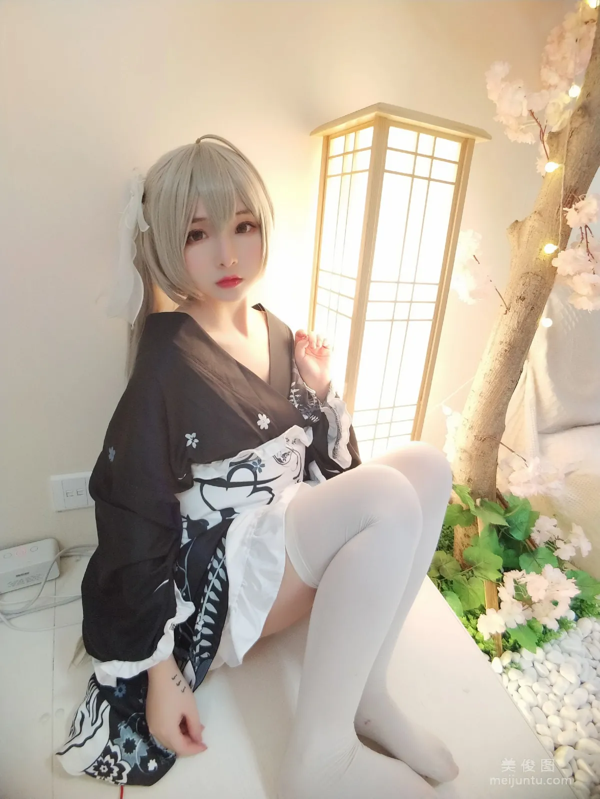 [COS福利] 古川kagura - 穹妹和服 9