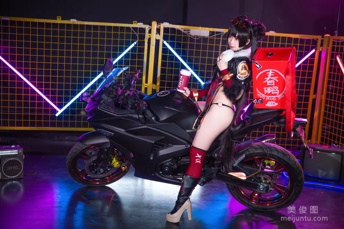 [COS福利] G44不会受伤 - 春鹏饺子外卖小妹4