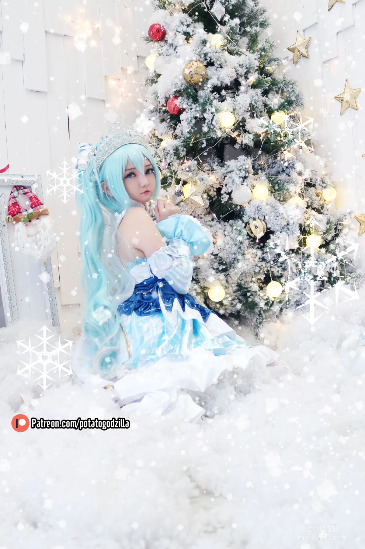 Coser小姐姐Potato Godzilla - Snow Miku 29