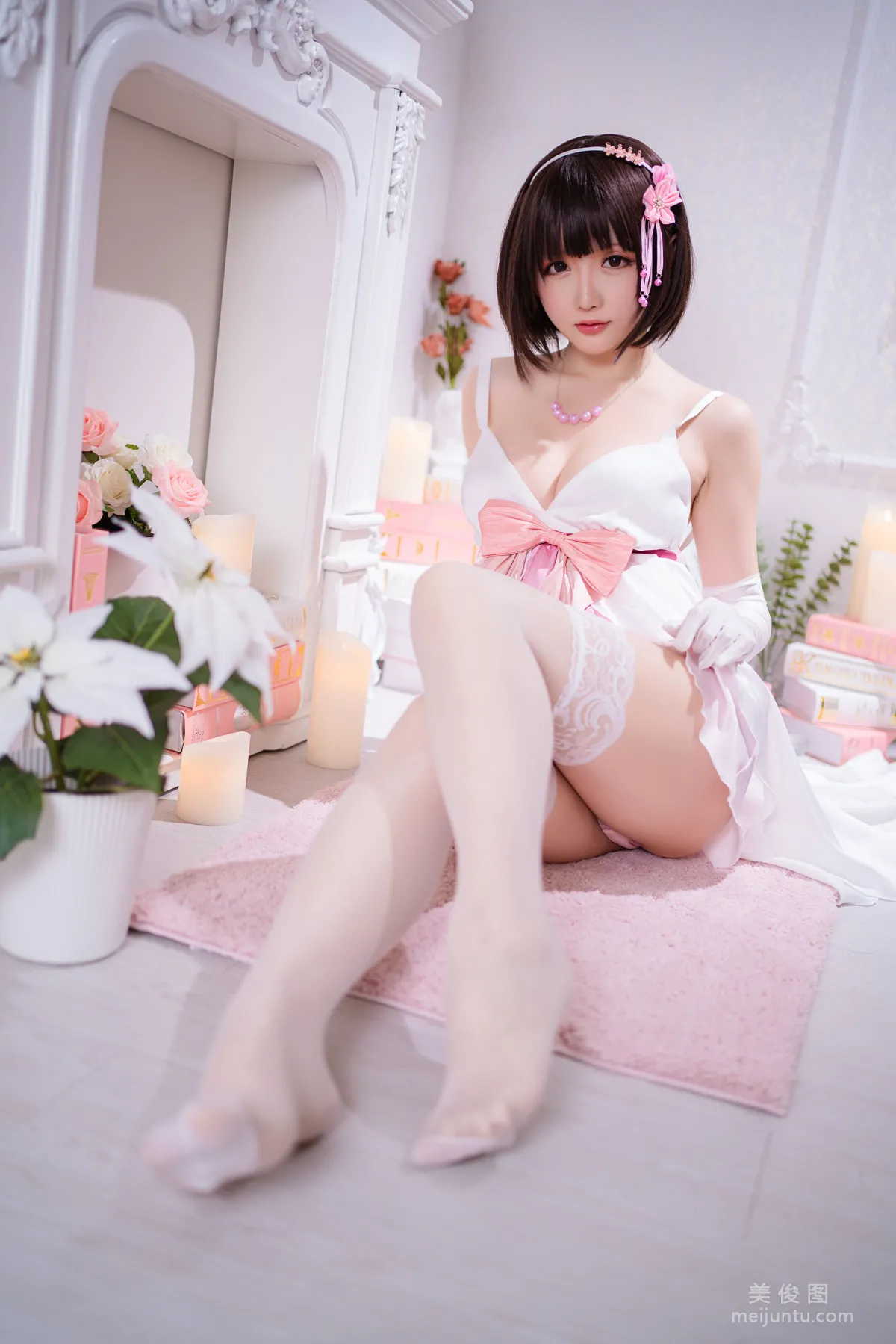 [COS福利] Coser小姐姐星之遲遲 - 加藤惠 特典禮服 10