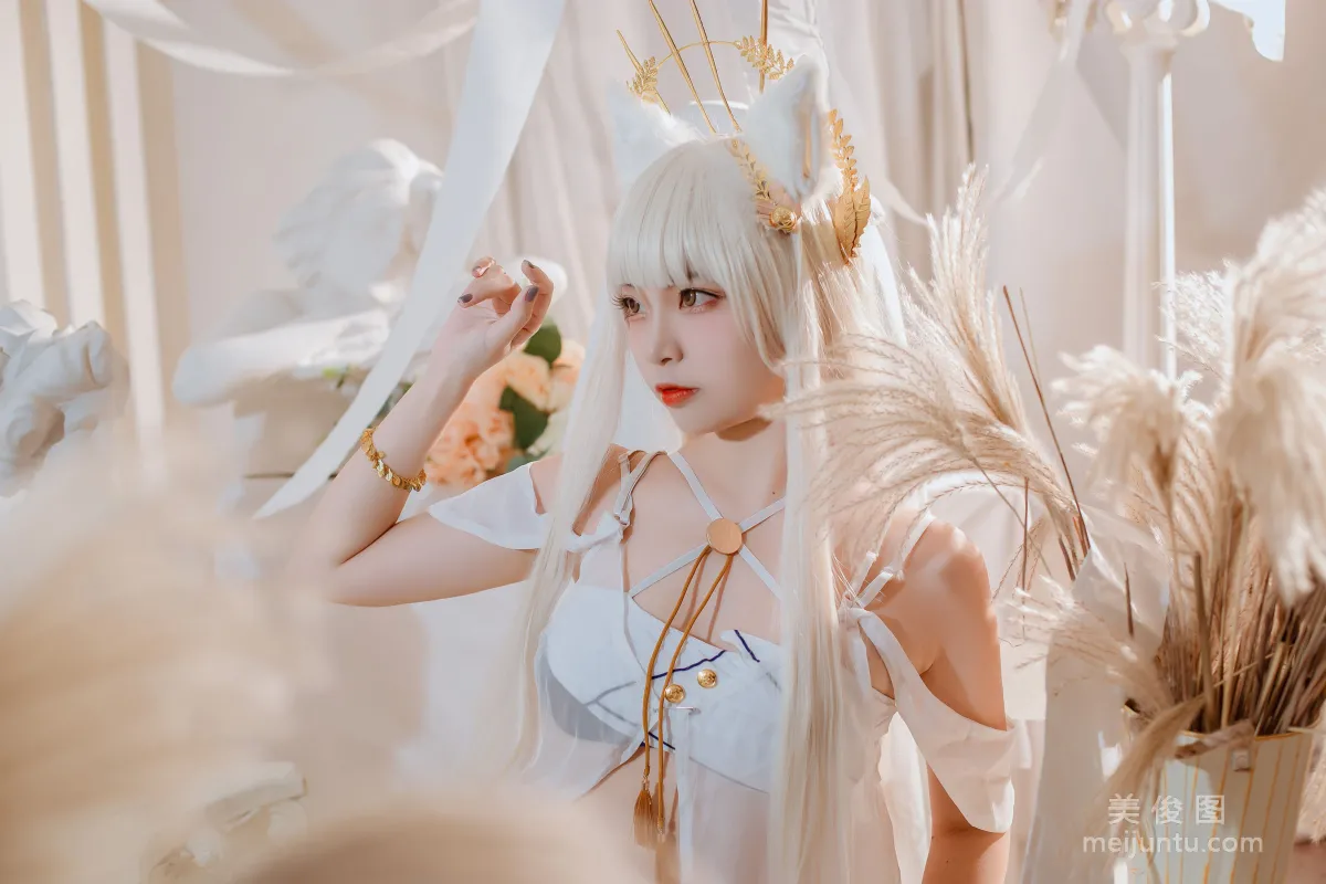 [COS福利] 二佐Nisa - 方舟白金泳装 写真套图10