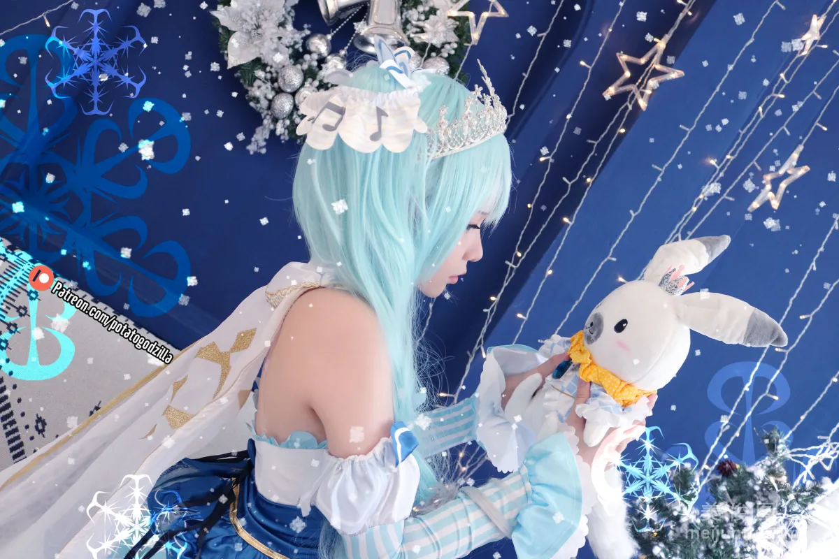 Coser小姐姐Potato Godzilla - Snow Miku 6