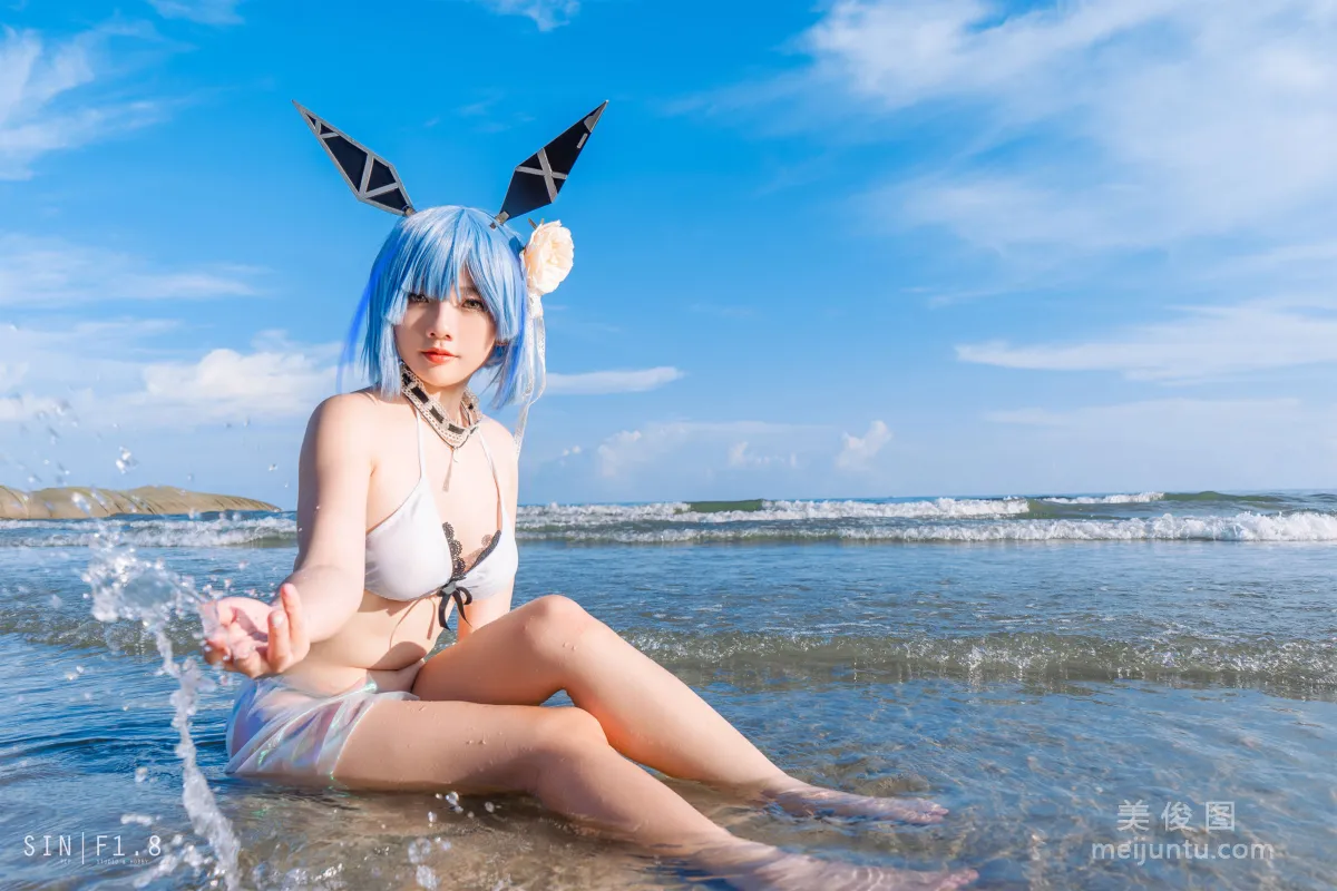 [COS福利] Messie Huang - Gascogne swimsuit 寫真套圖 18