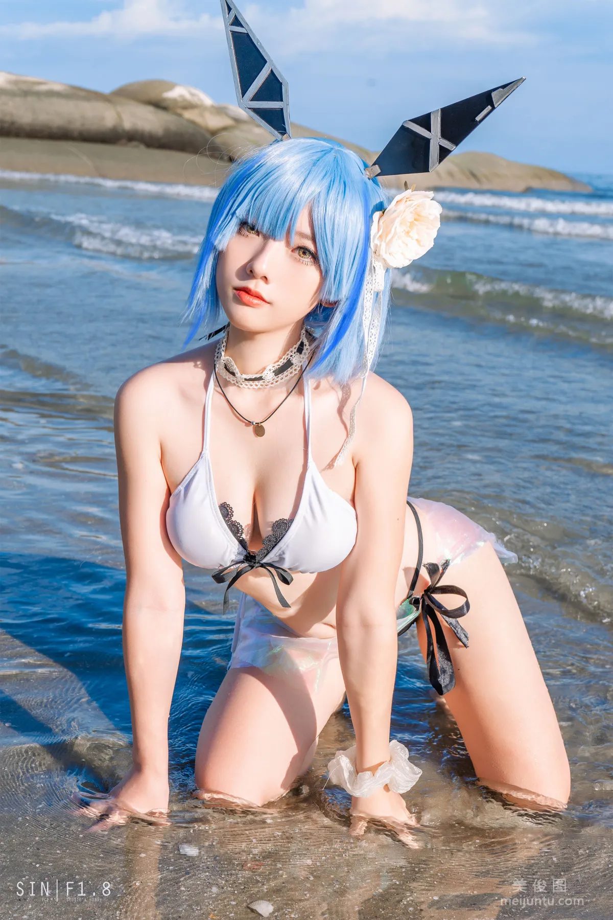 [COS福利] Messie Huang - Gascogne swimsuit 寫真套圖 3