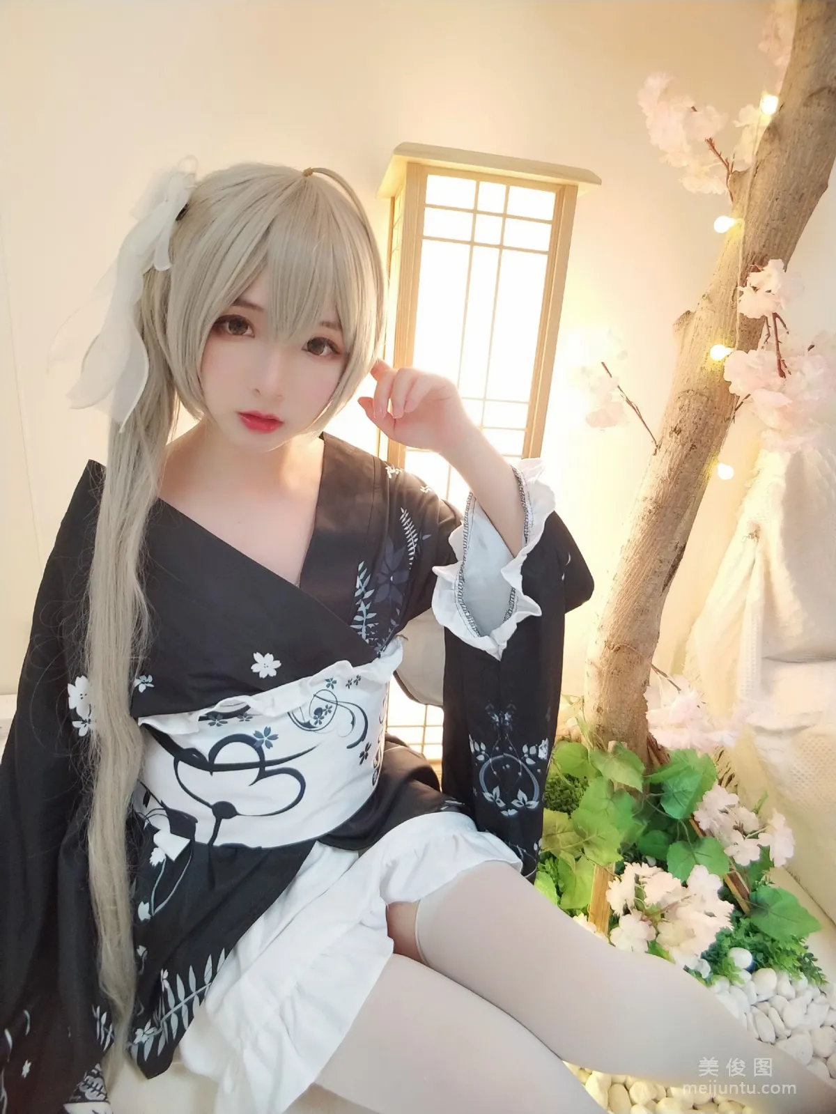[COS福利] 古川kagura - 穹妹和服 8