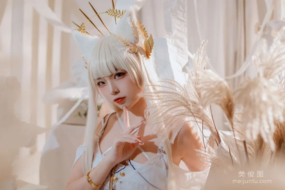 [COS福利] 二佐Nisa - 方舟白金泳装 写真套图16