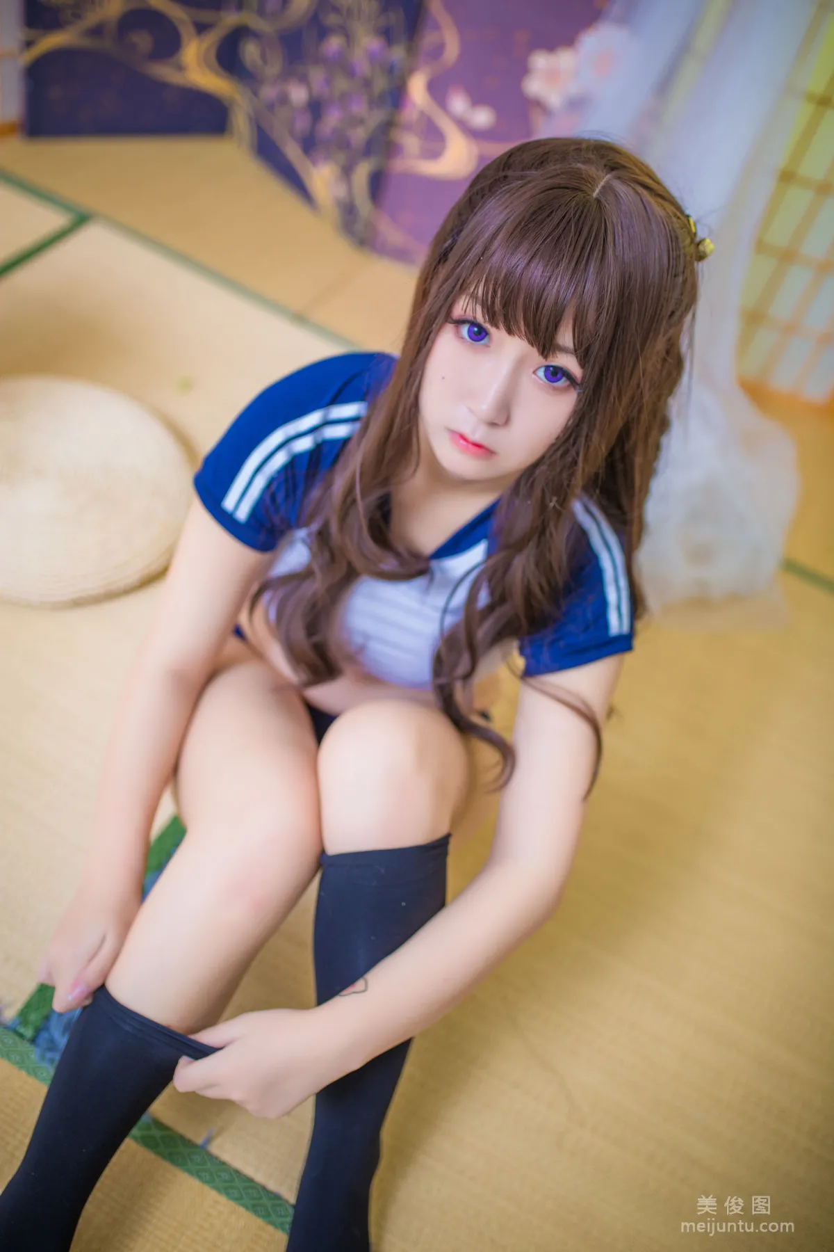[COS福利] 巨乳貓九醬Sakura - 體操服2 2