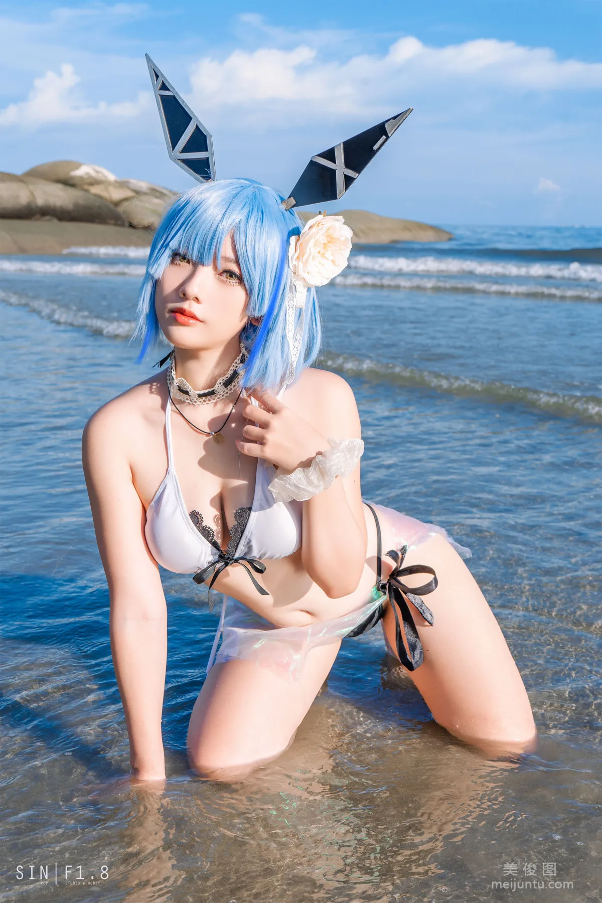 [COS福利] Messie Huang - Gascogne swimsuit 寫真套圖 4