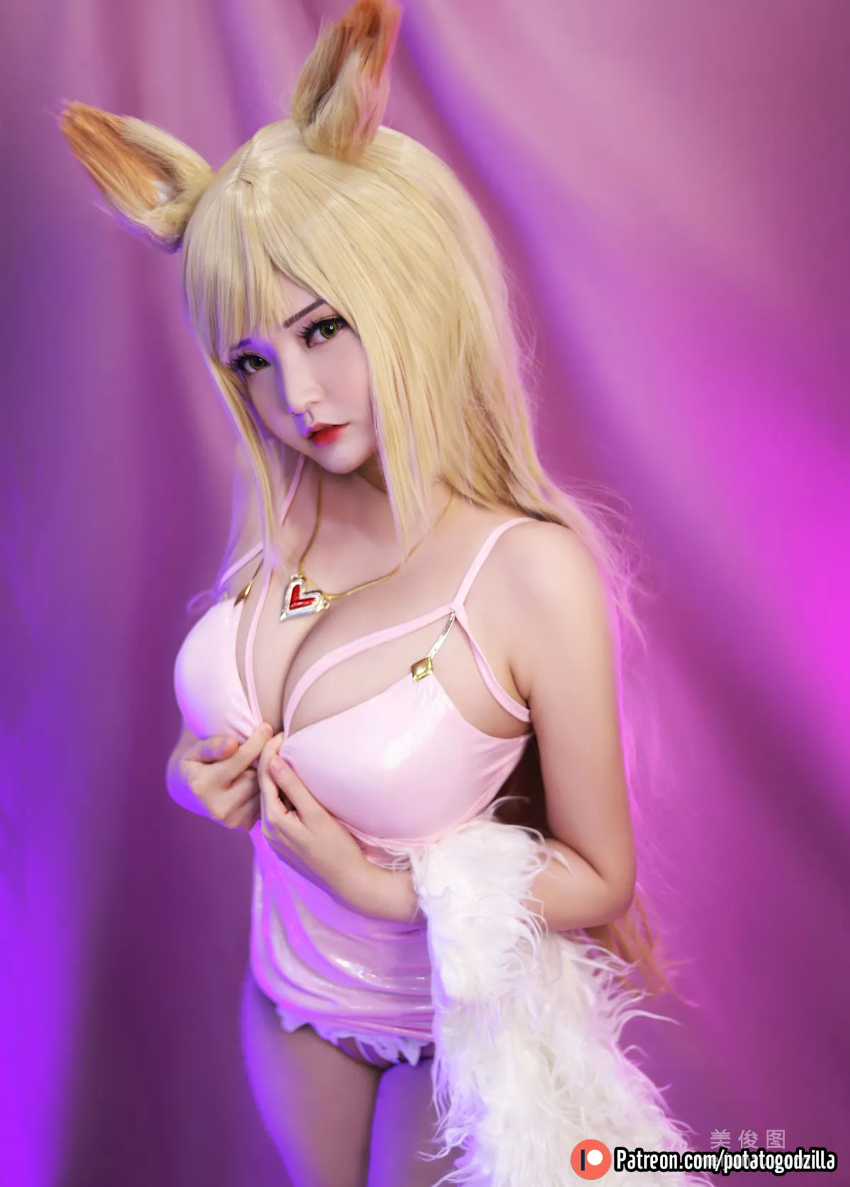 Coser小姐姐Potato Godzilla - KDA Ahri 8