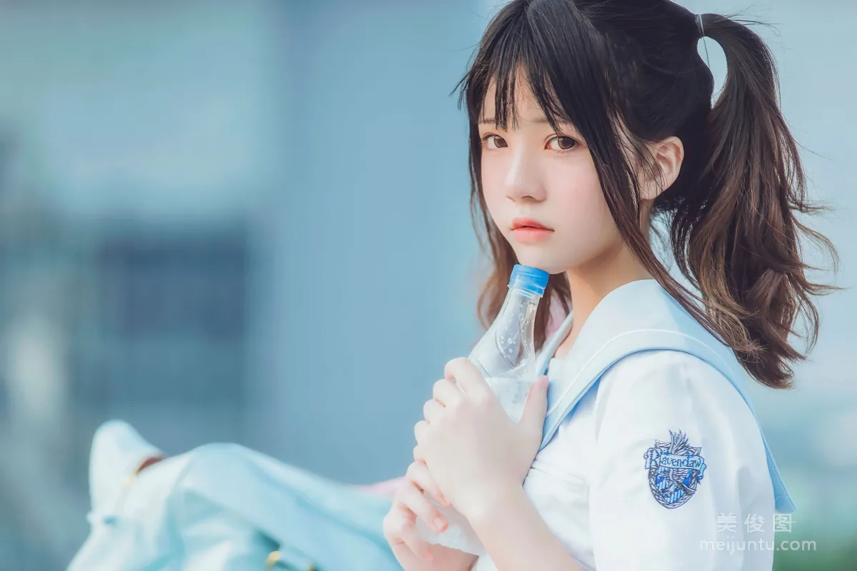 [COS福利] 桜桃喵 - 少女之微風輕輕起 寫真套圖 11