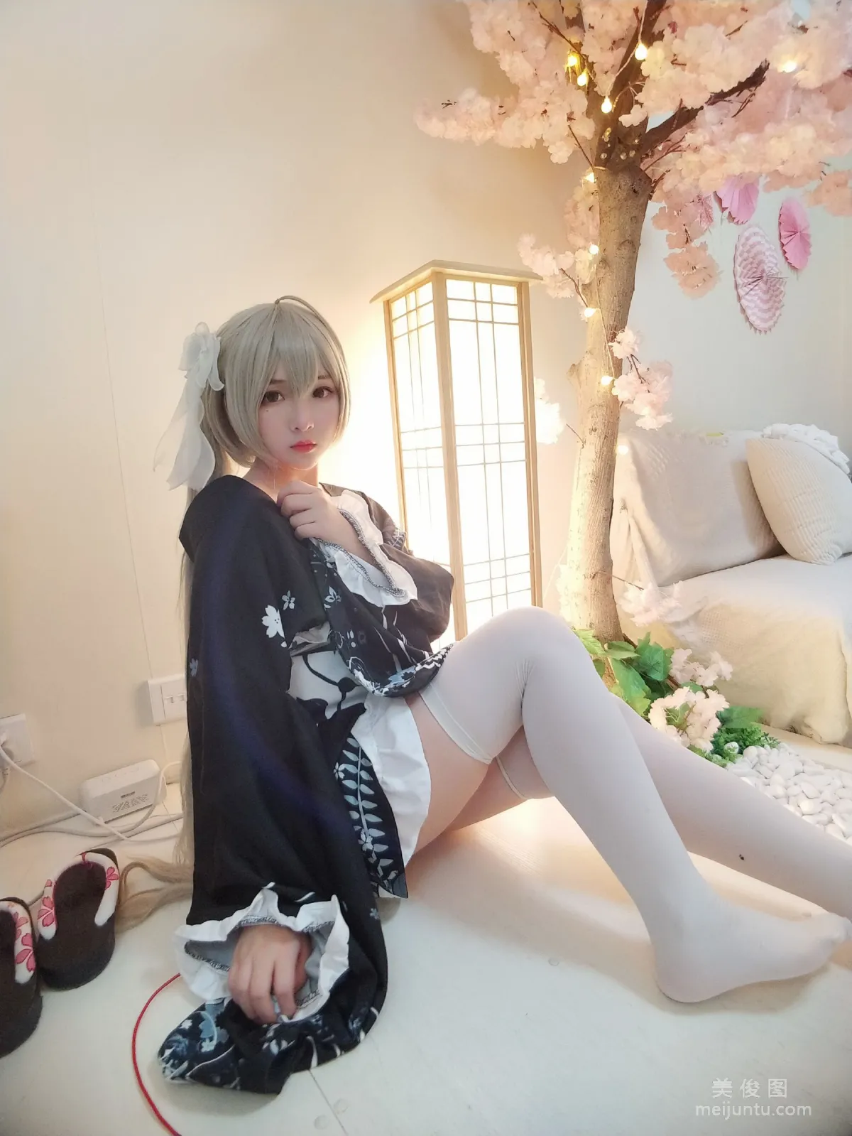 [COS福利] 古川kagura - 穹妹和服 23