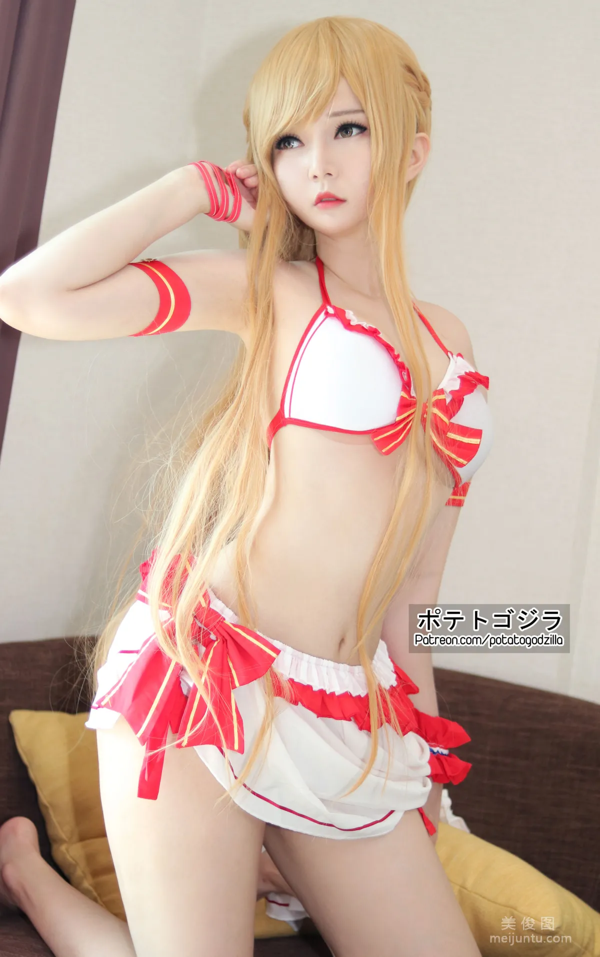 Coser小姐姐Potato Godzilla - Asuna4