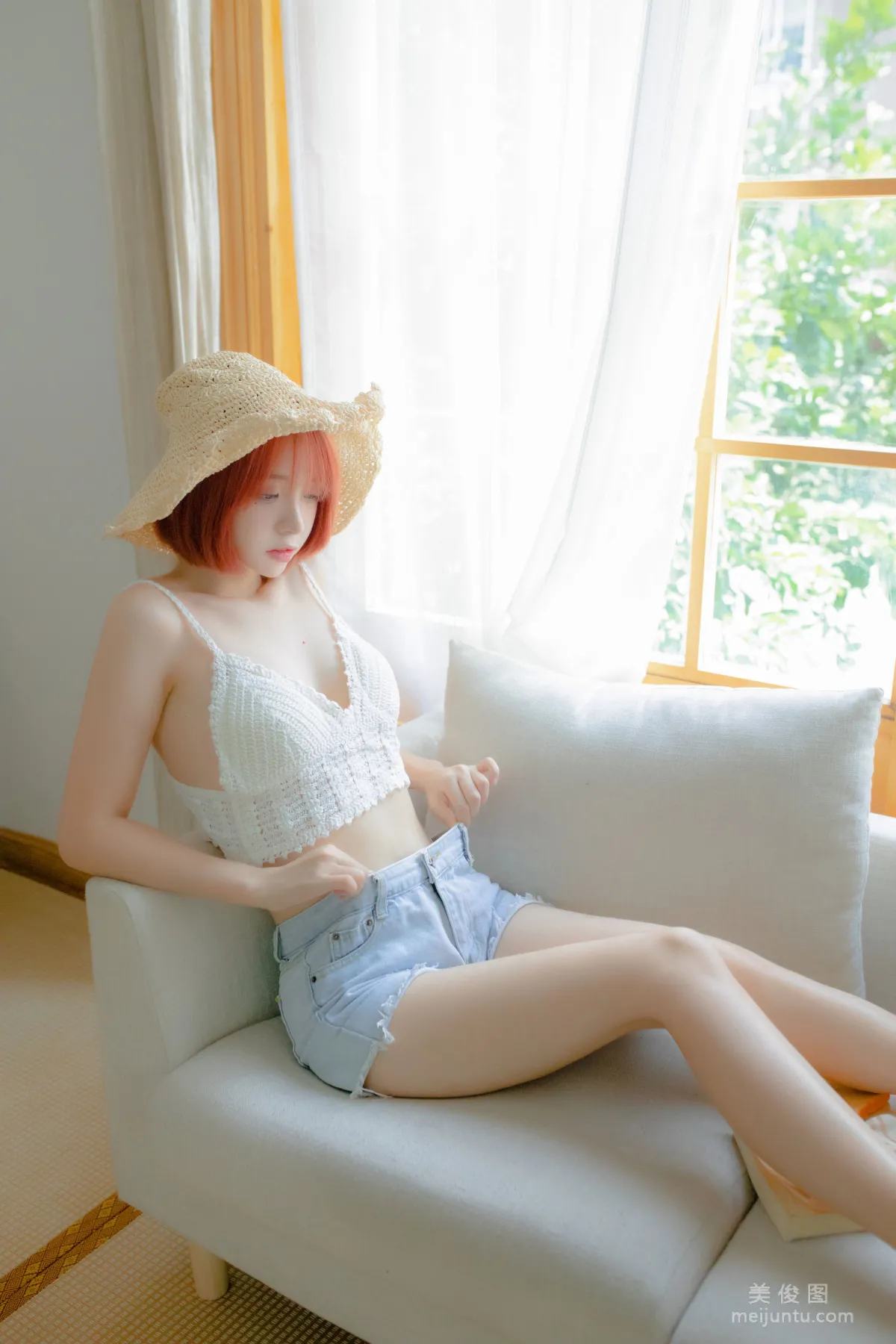 [COS福利] 疯猫ss - 草帽女孩3