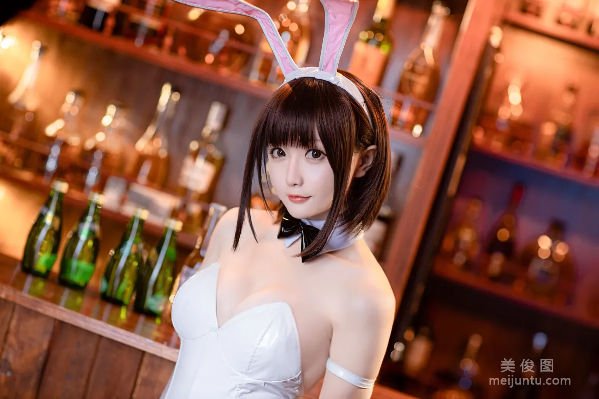 [COS福利] 星之迟迟 - 加藤惠 兔女郎 写真套图9