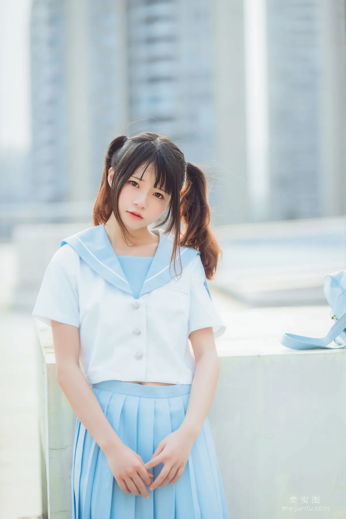 [COS福利] 桜桃喵 - 少女之微風輕輕起 寫真套圖 6