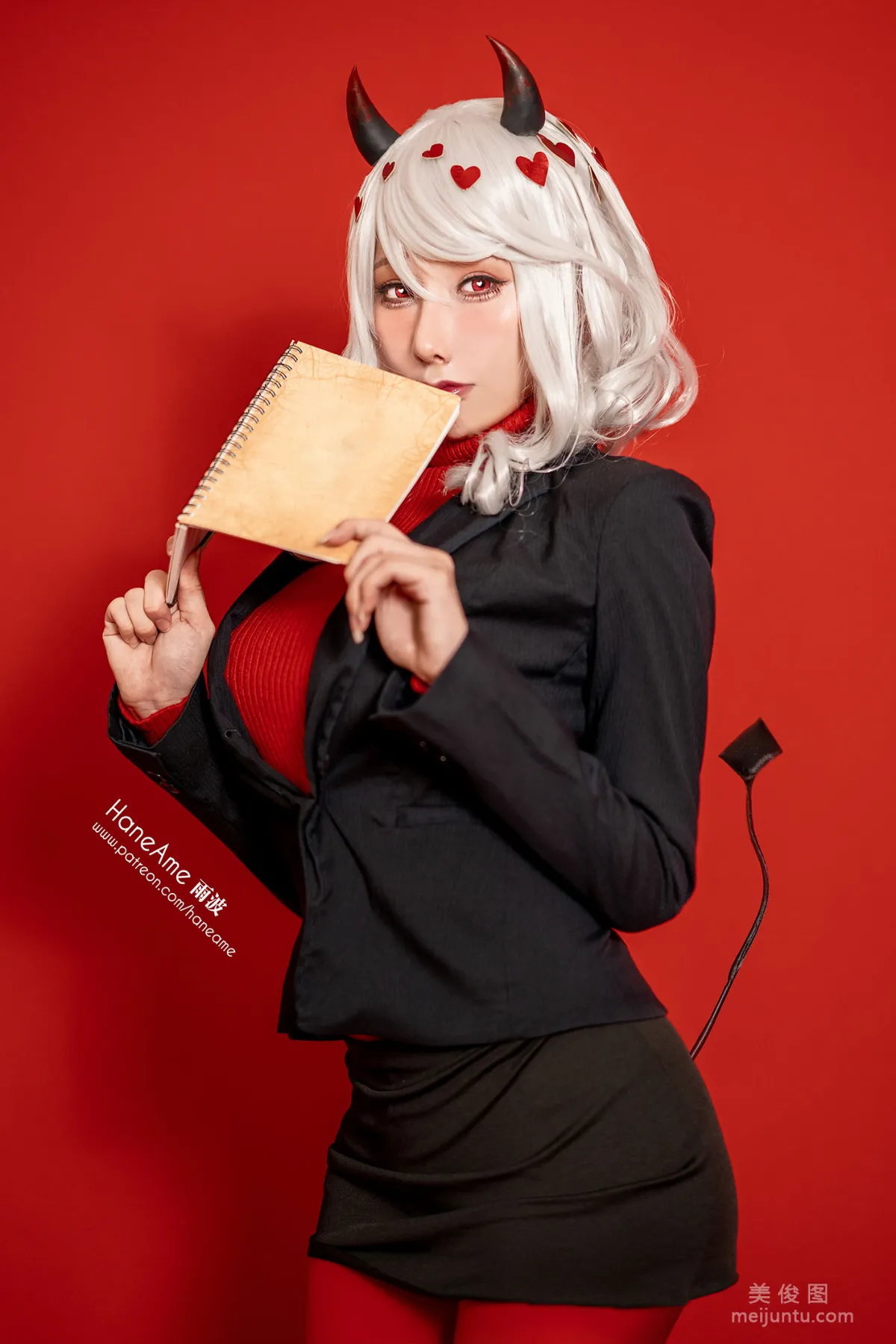 [COS福利] Hane Ame 雨波 - Helltaker Muodes3