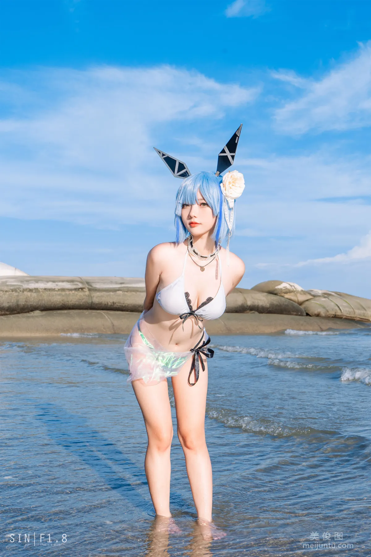 [COS福利] Messie Huang - Gascogne swimsuit 寫真套圖 13