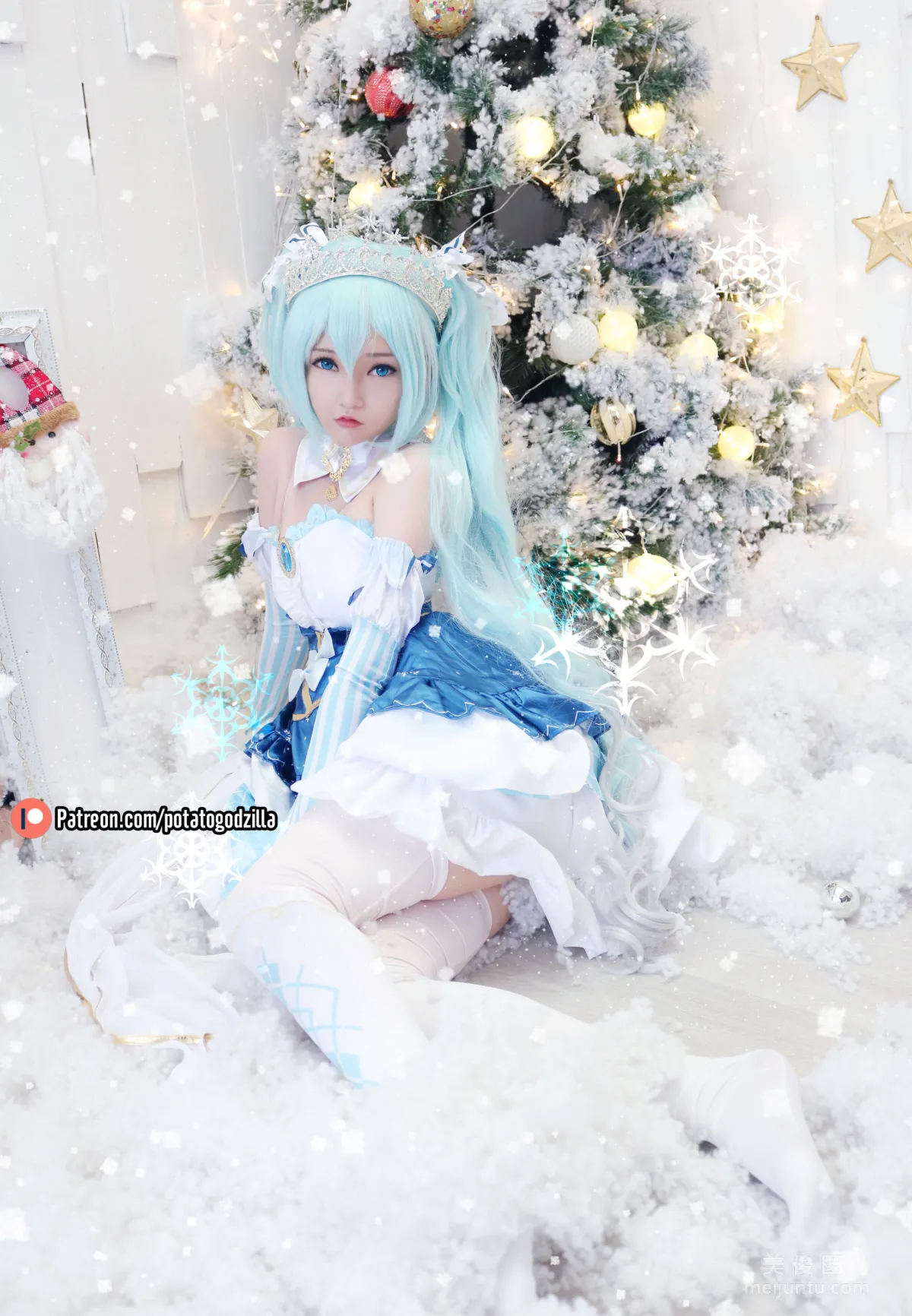 Coser小姐姐Potato Godzilla - Snow Miku 26