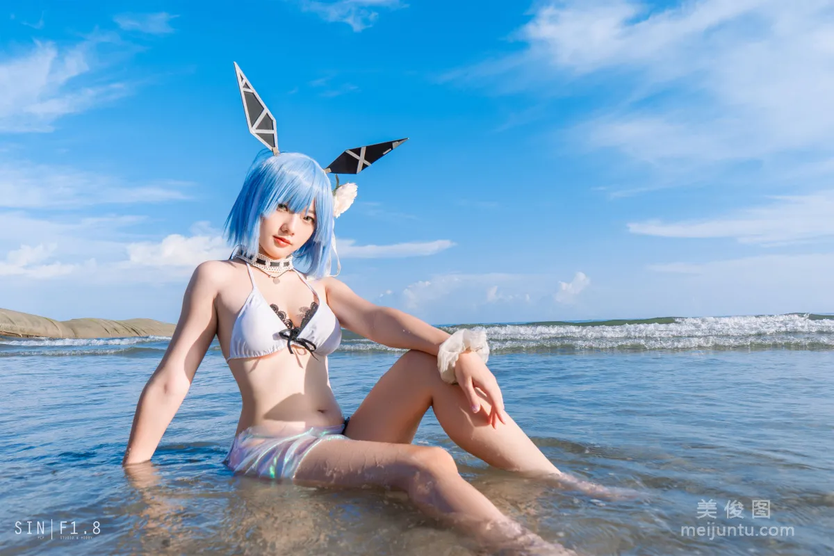 [COS福利] Messie Huang - Gascogne swimsuit 寫真套圖 17