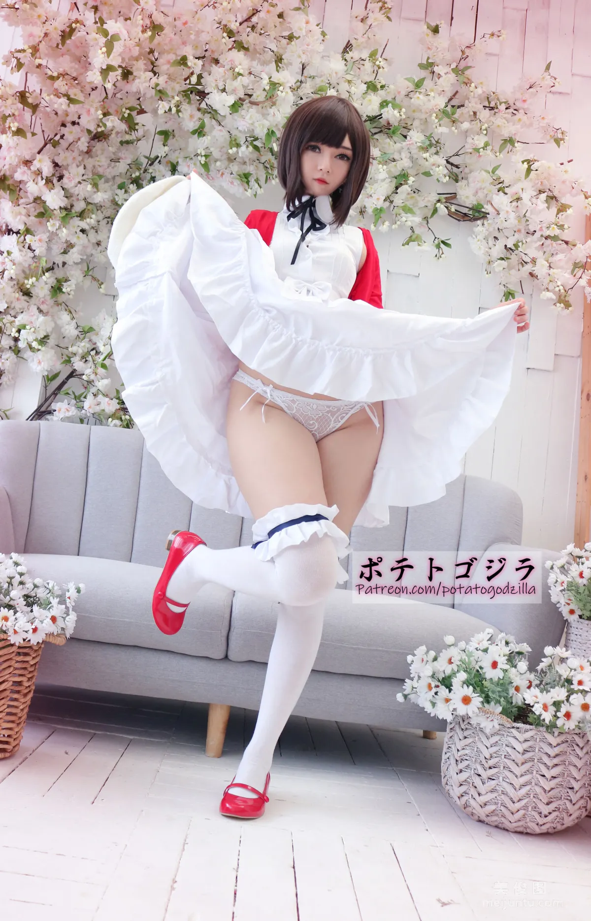 Coser小姐姐Potato Godzilla - Megumi Kato 14