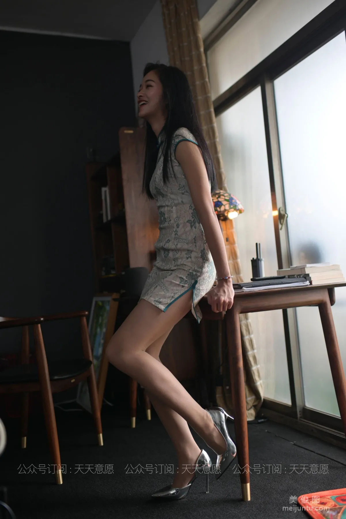 [IESS] 丝享家788： 宁宁《爱看书的旗袍美女》4