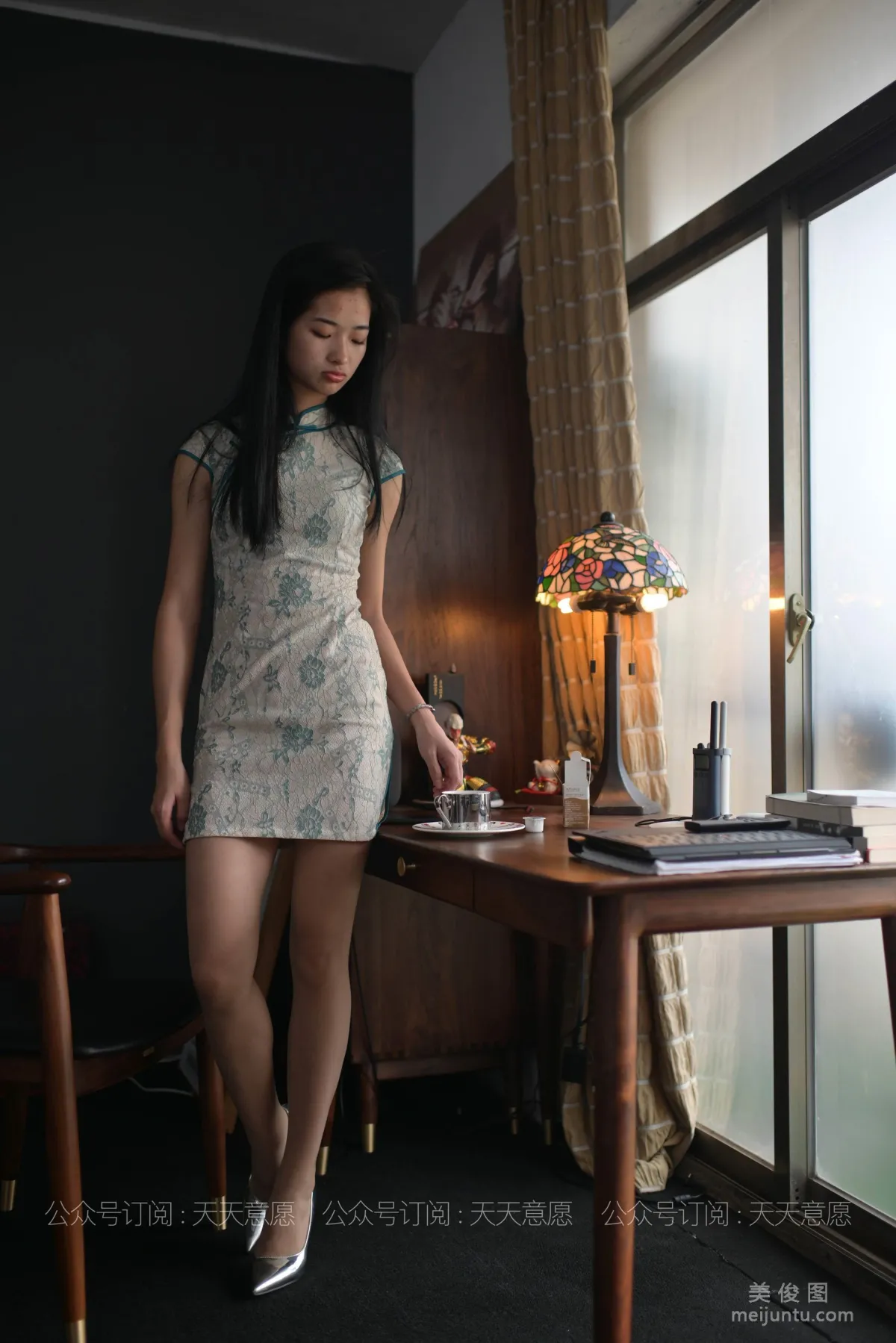 [IESS] 丝享家788： 宁宁《爱看书的旗袍美女》3