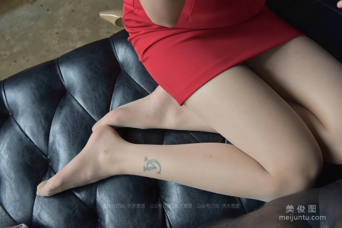[IESS] 絲享家803： 潇潇《紅裙職業裝展示》 87