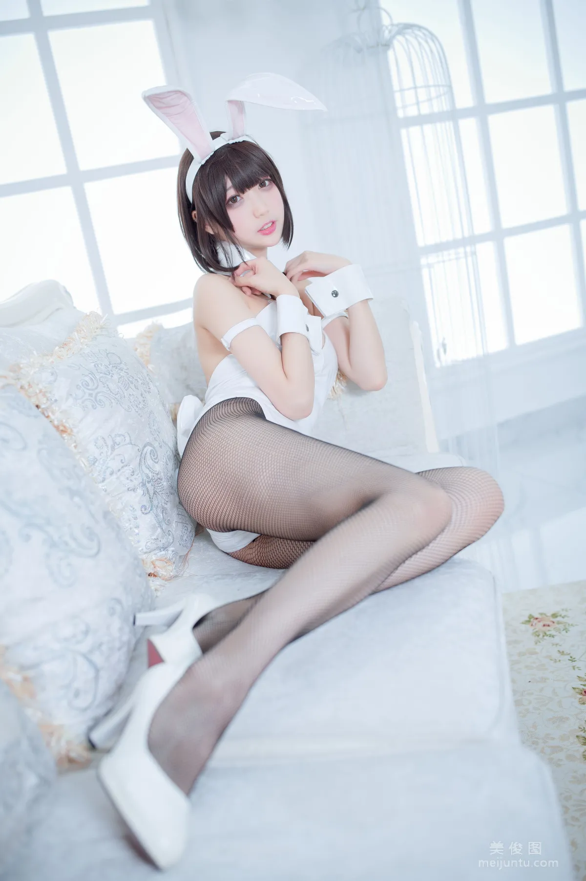 [COS福利] 周叽是可愛兔兔 - 加藤惠兔女郎 25
