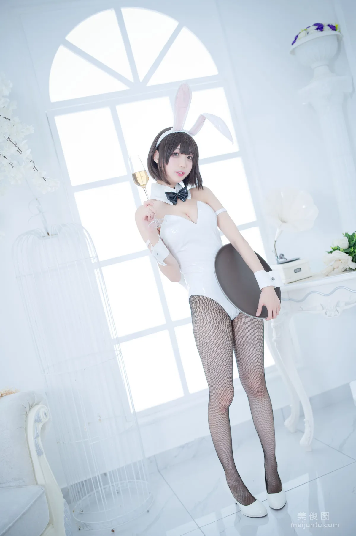 [COS福利] 周叽是可愛兔兔 - 加藤惠兔女郎 9