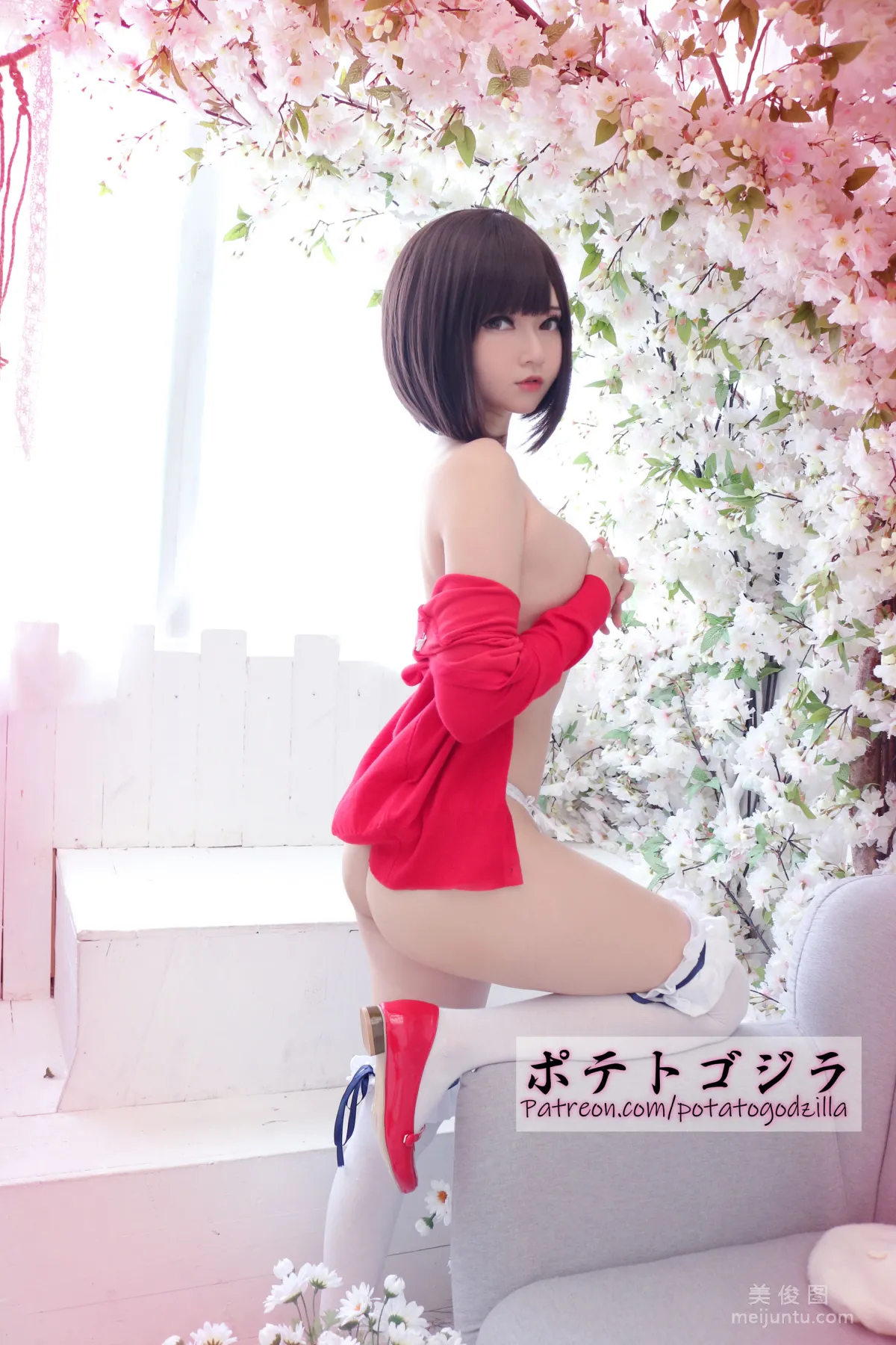 Coser小姐姐Potato Godzilla - Megumi Kato 28