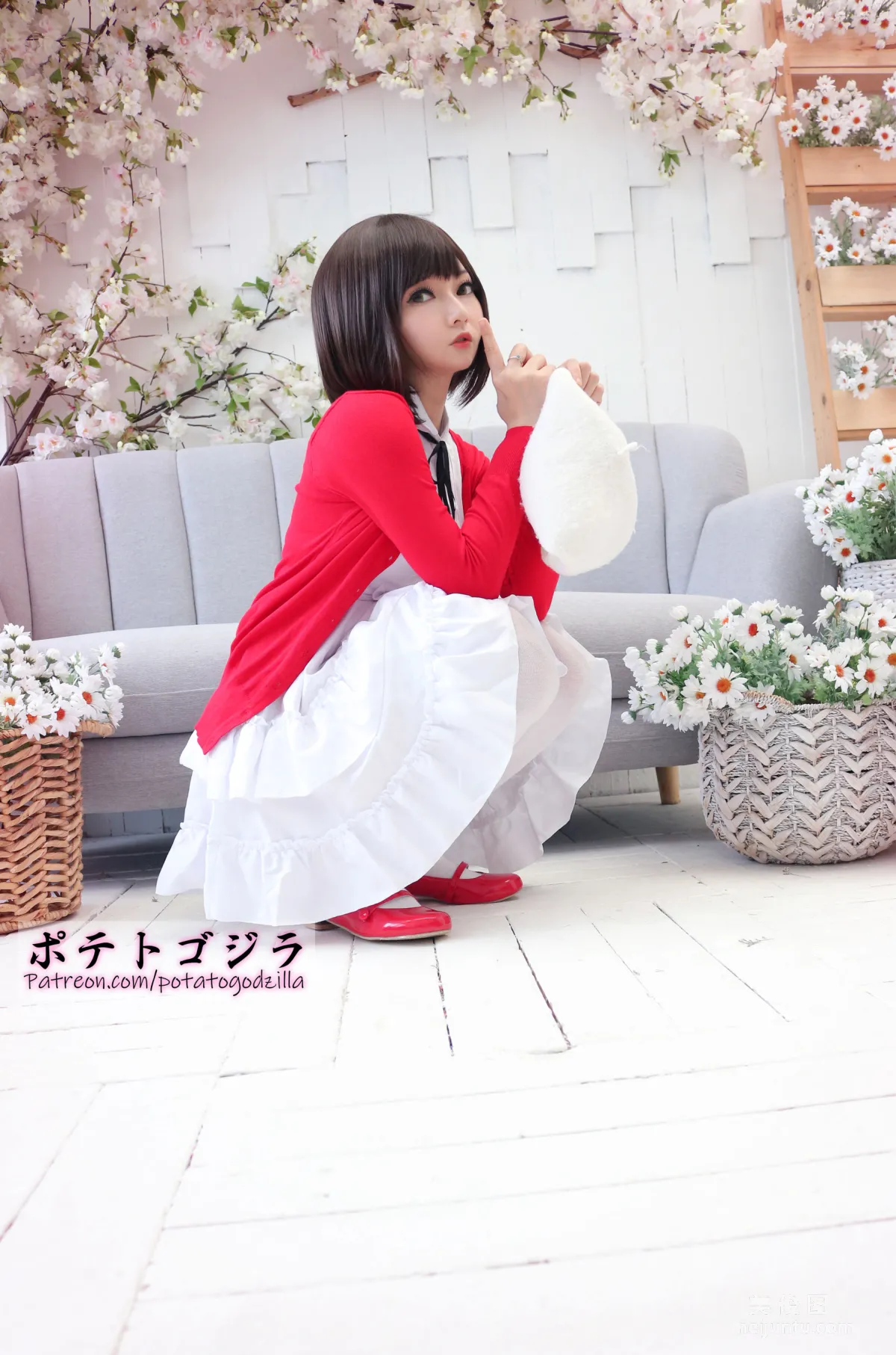 Coser小姐姐Potato Godzilla - Megumi Kato 16