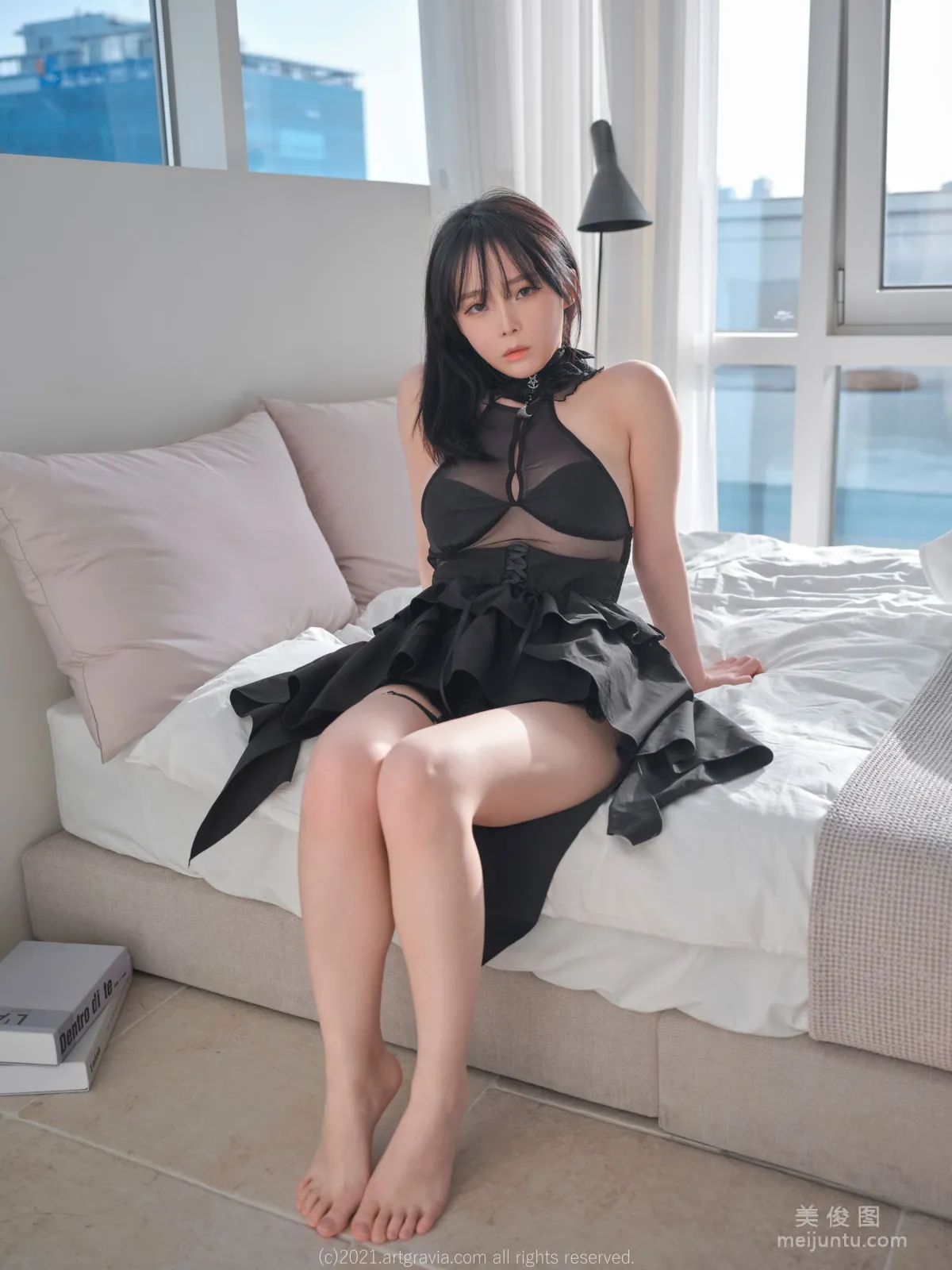 [ARTGRAVIA] VOL.243 Ming Sunha - 漏洞毛衣+情趣内衣 63
