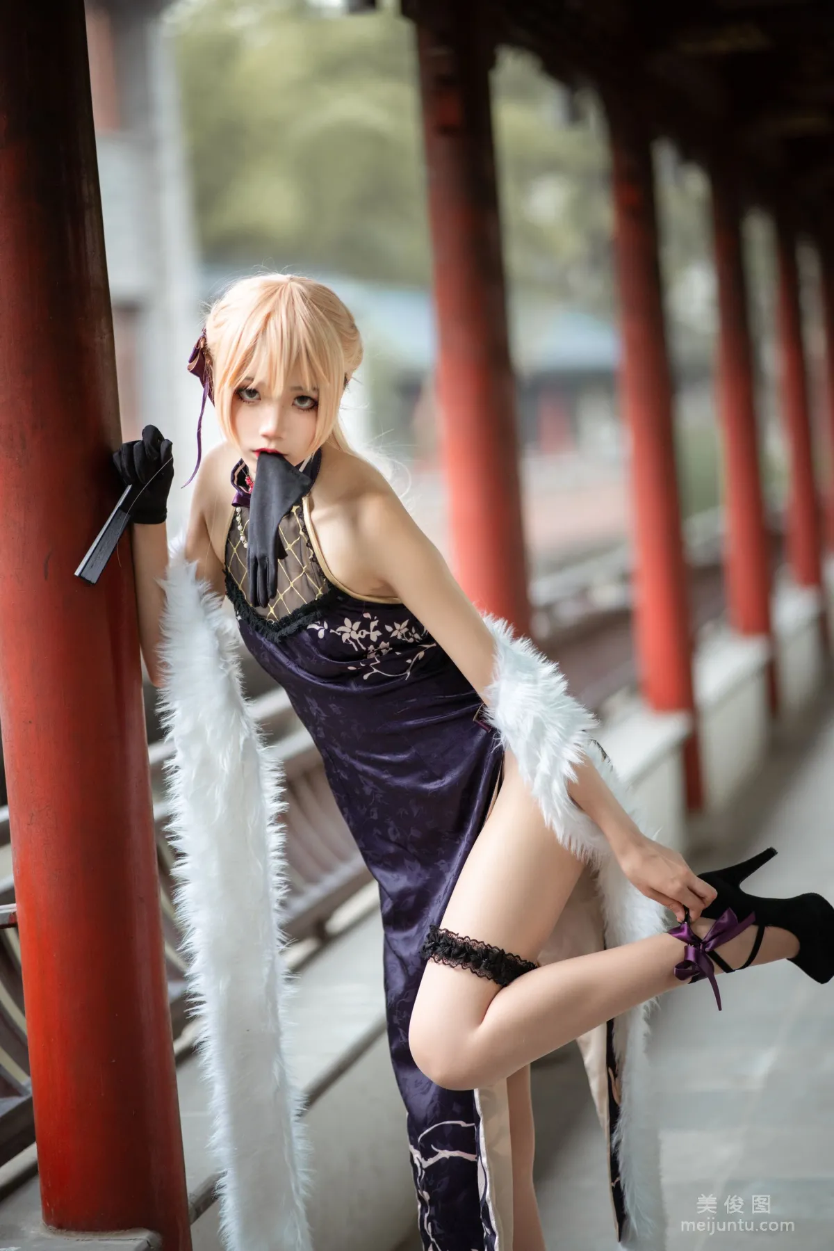 清纯少女五更百鬼 - OTS-14旗袍 写真套图12