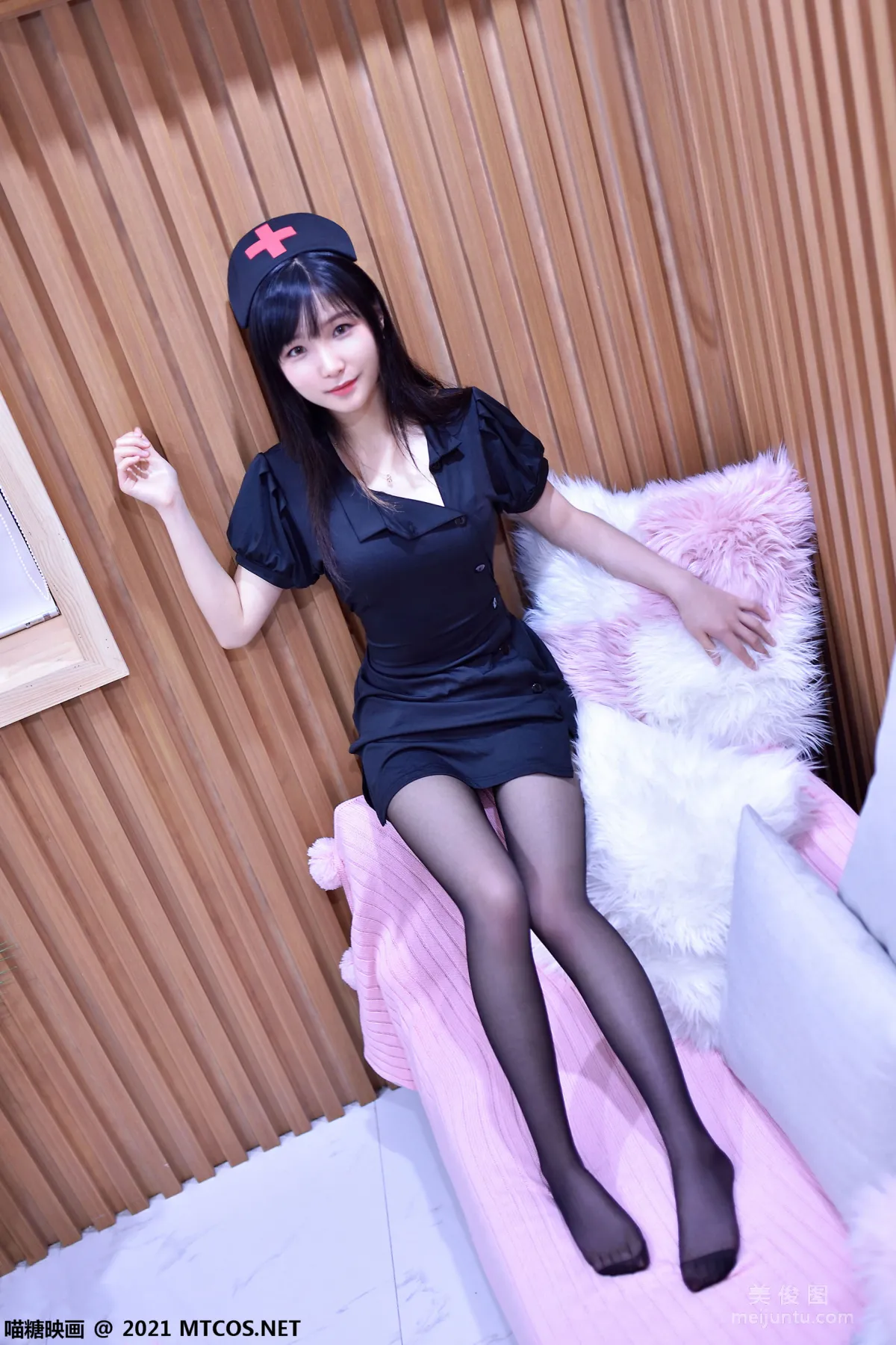 [喵糖映畫] VOL.440 俏皮制服 套圖 5