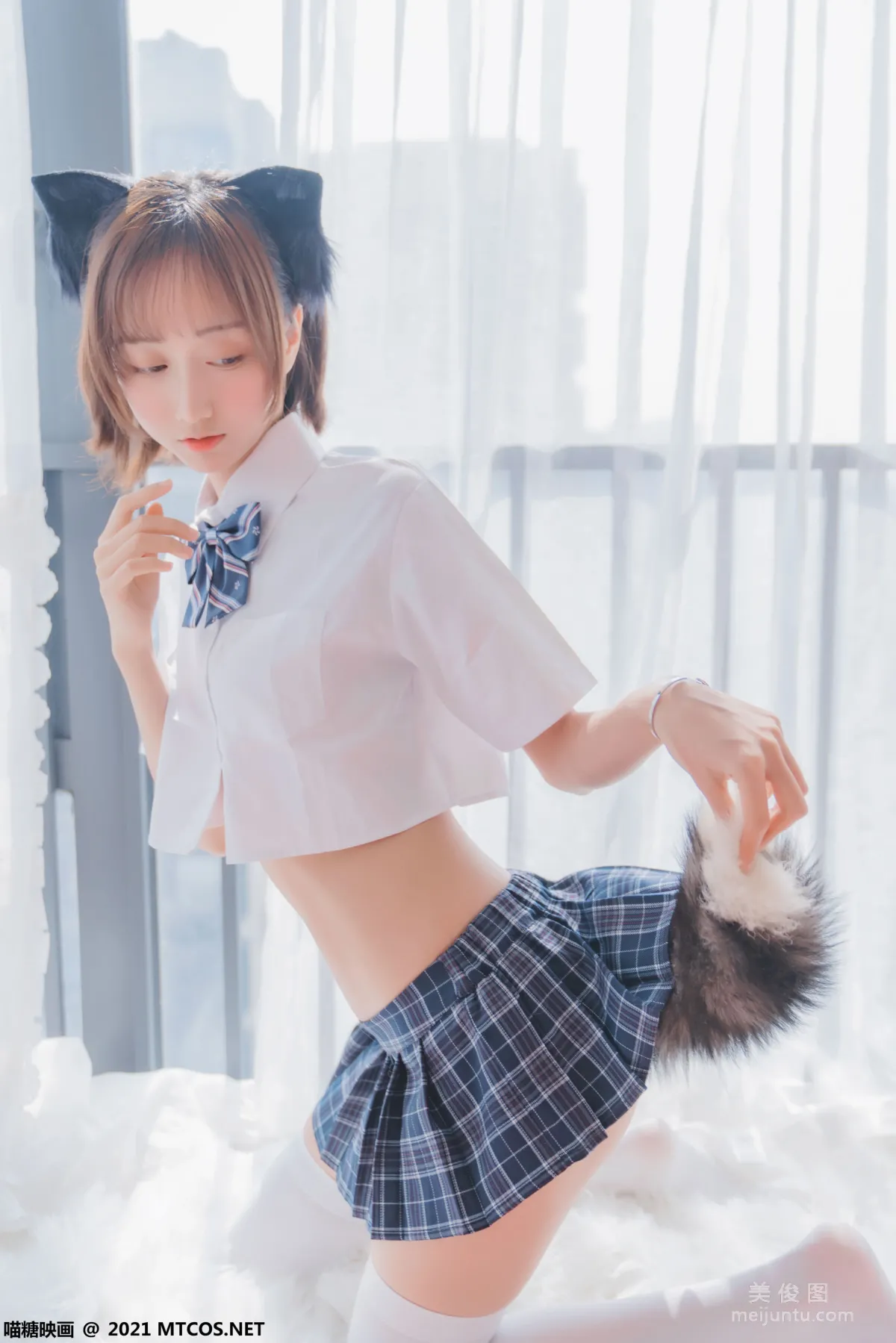[喵糖映画] VOL.436 猫儿少女 套图1