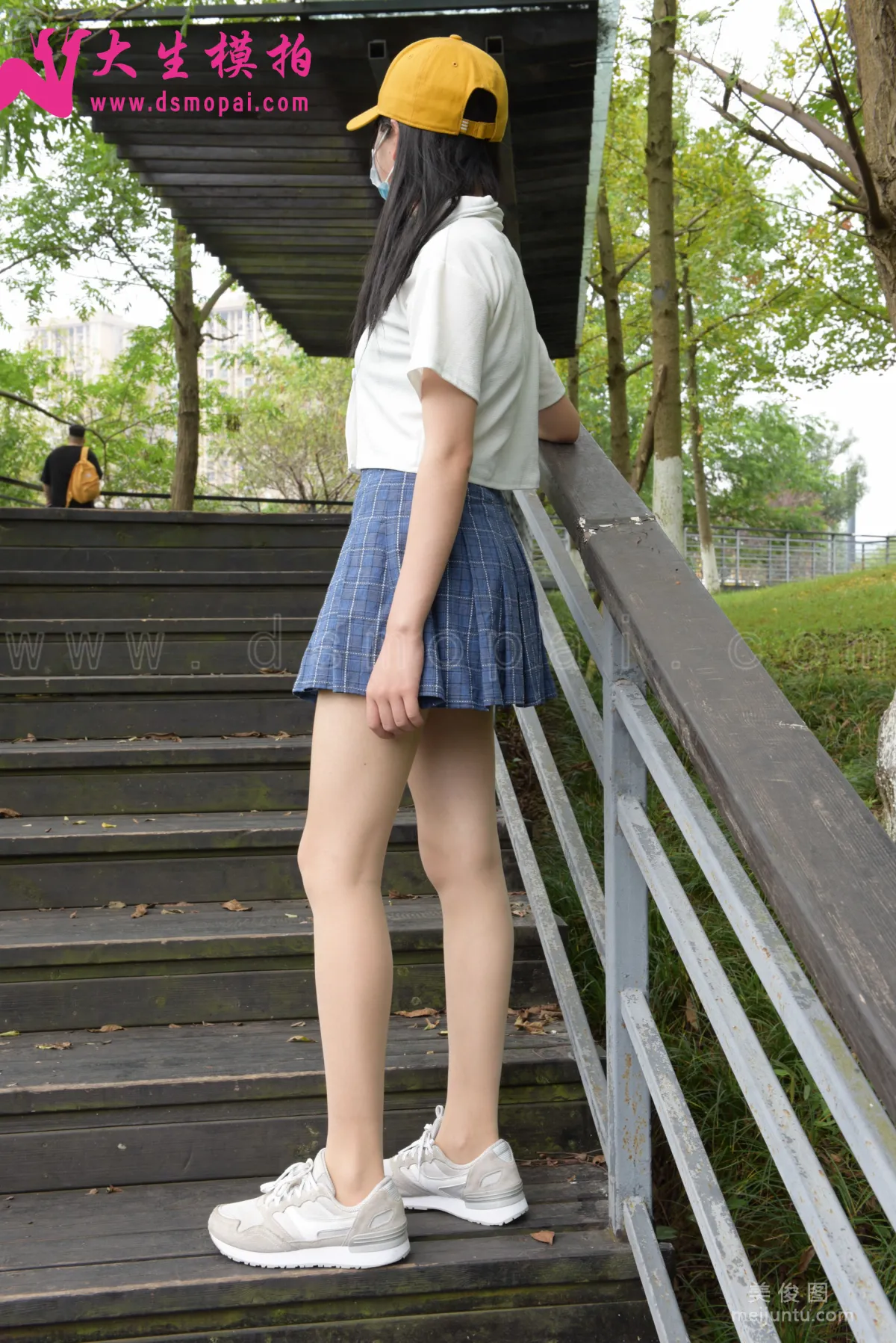 [大生模拍] NO.196 飯飯 - 公園小憩 套圖 1