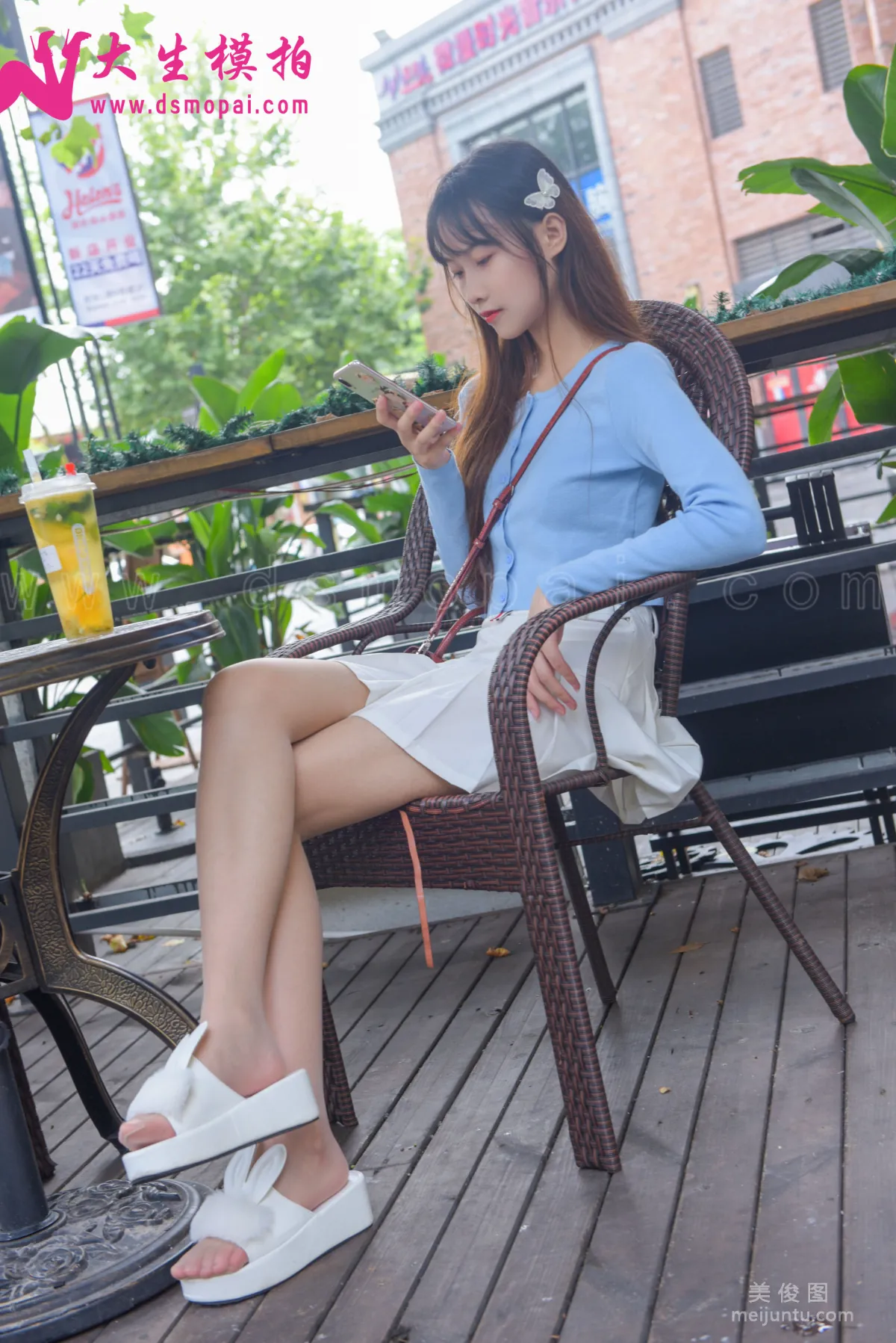 [大生模拍] NO.192 雨桐 - 檸檬茶妹妹 套圖 14