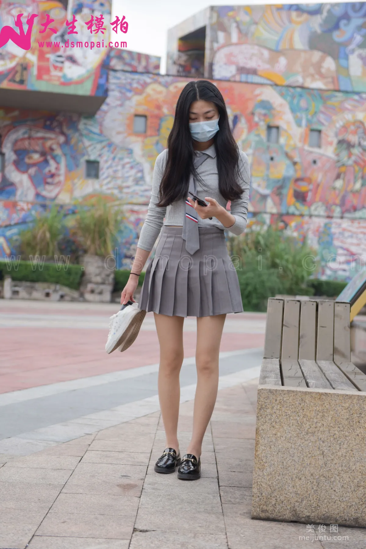 [大生模拍] 特輯 換上工作裝的兼職學妹 15