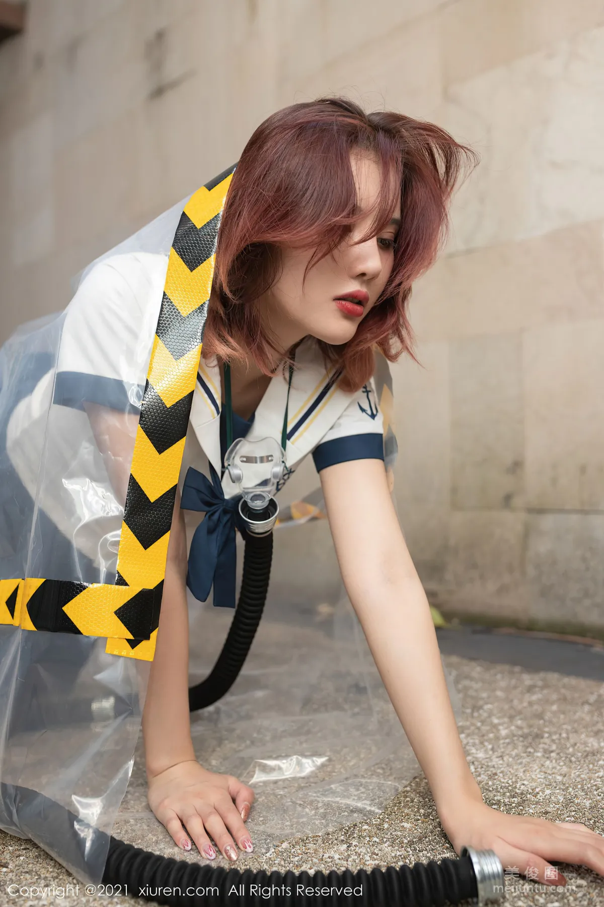 [秀人XIUREN] No.3095 就是阿朱啊 - 黑絲制服病人的救護 5