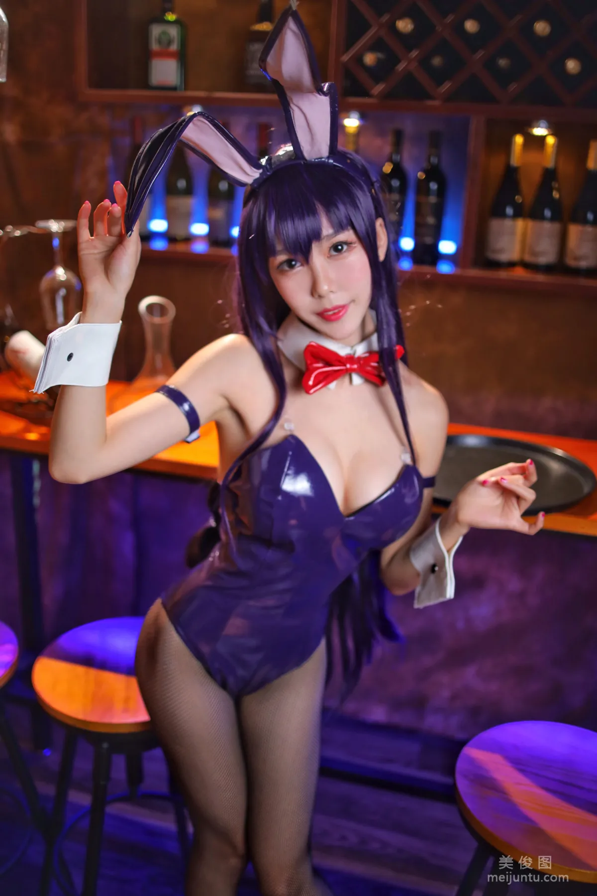 [COS福利] 抖娘-利世 - 霞之丘詩羽 兔女郎 32