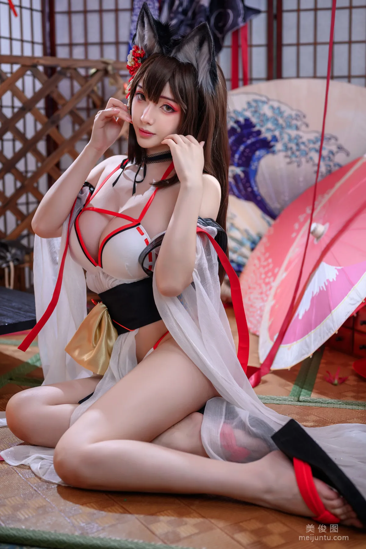 [COS福利] 雯妹 - 天城水着 32