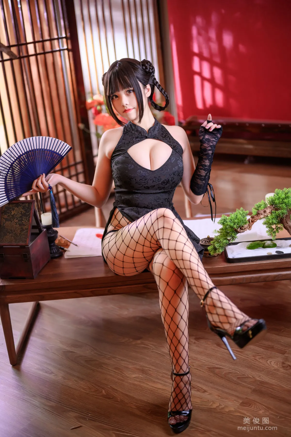 [COS福利] 蜜汁貓裘 - 魔女旗袍 23