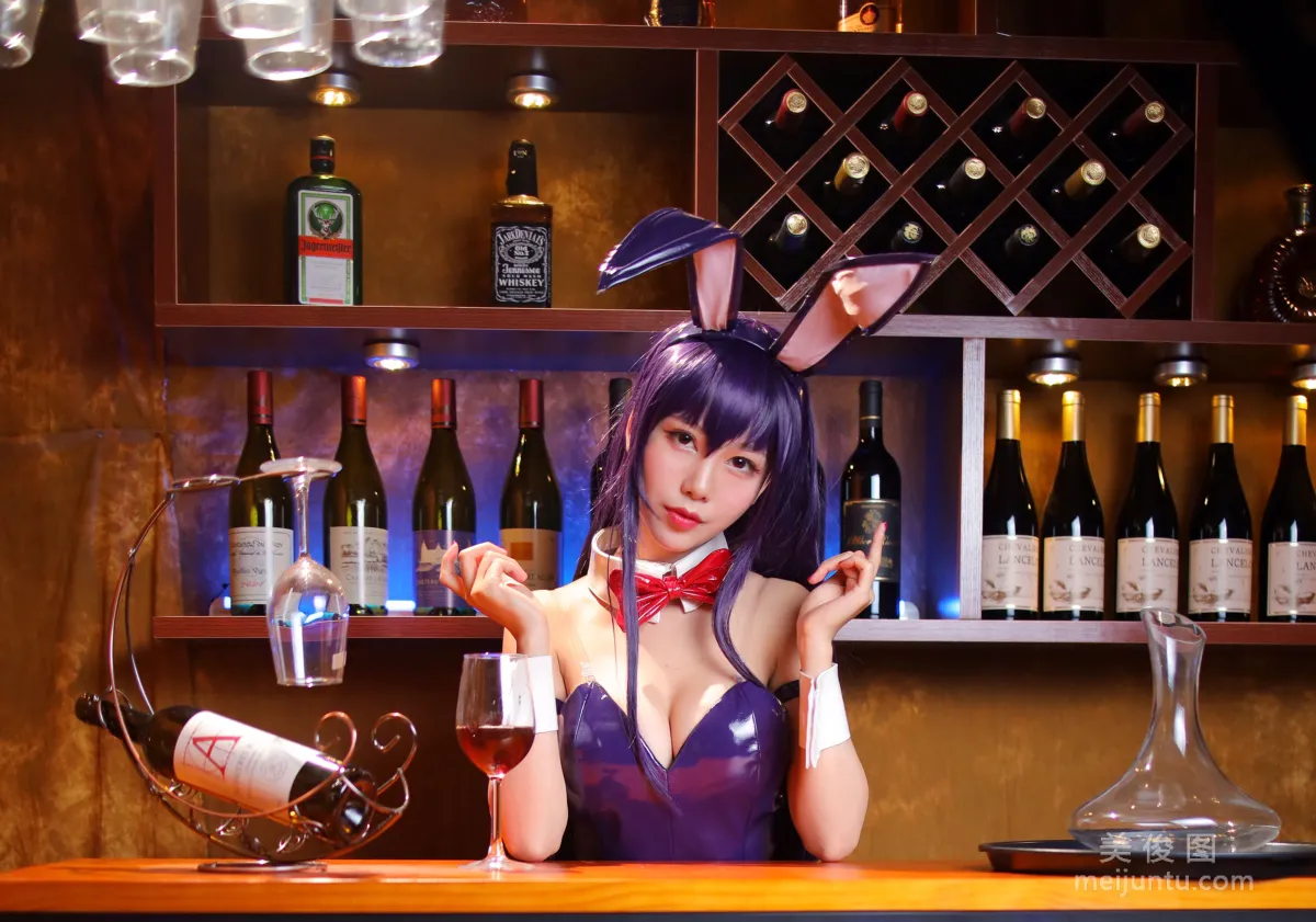 [COS福利] 抖娘-利世 - 霞之丘詩羽 兔女郎 26