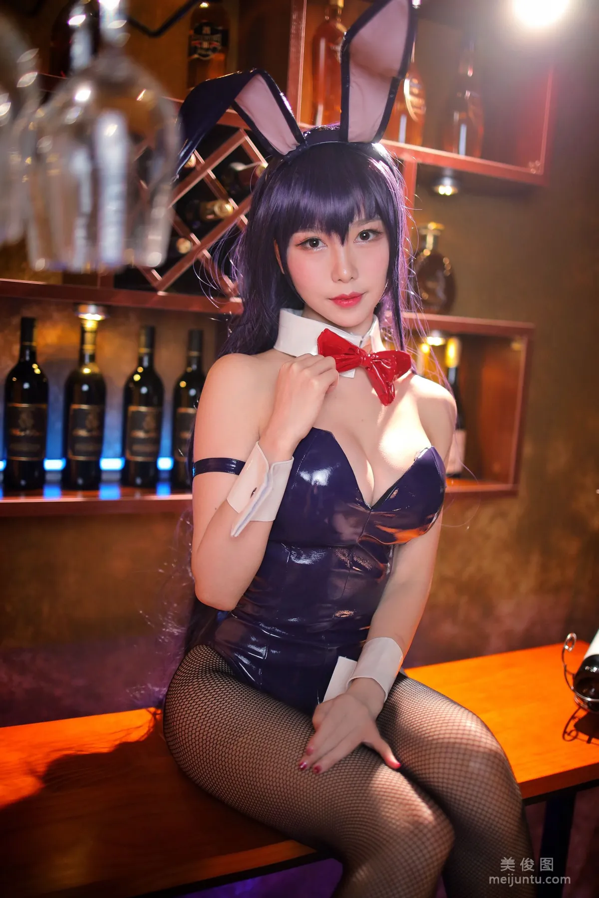 [COS福利] 抖娘-利世 - 霞之丘詩羽 兔女郎 23