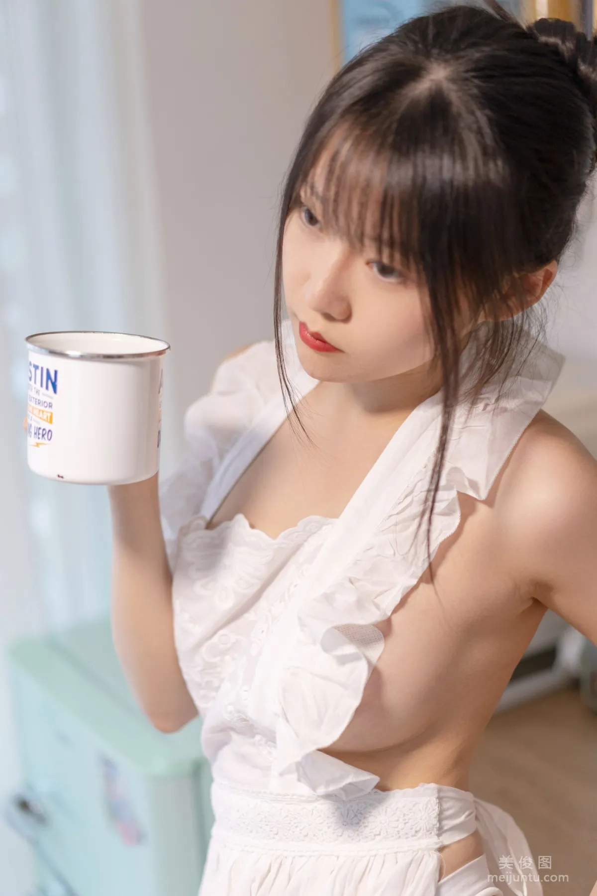 [COS福利] 香草喵露露 - 廚娘 寫真套圖 14