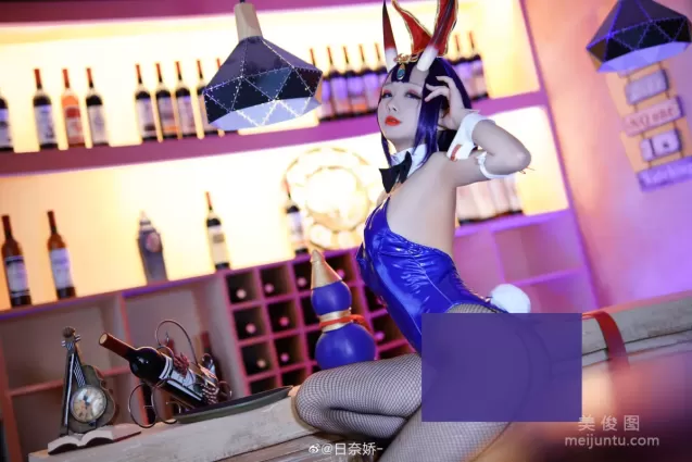 [COS福利] 日奈嬌 - 酒吞童子 兔女郎