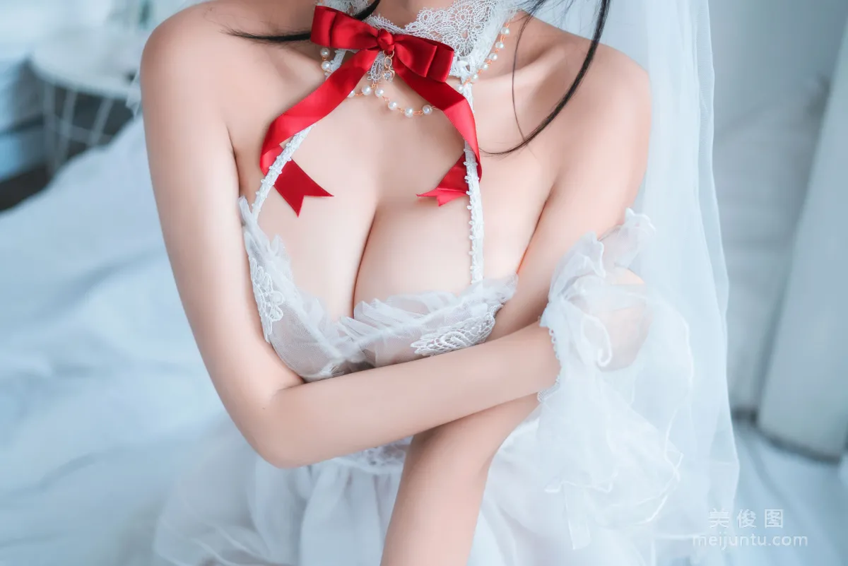 [COS福利] 三度_69 - 婚紗孔雀翎 16