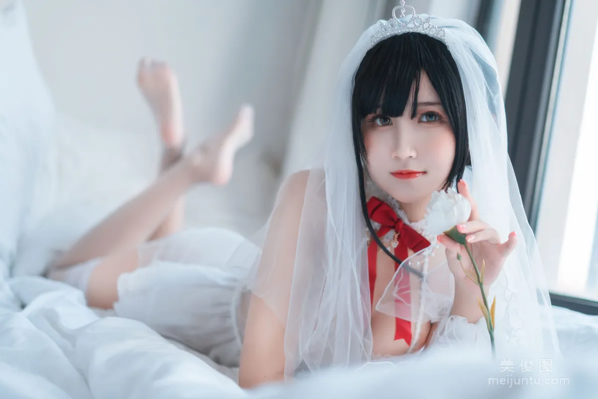 [COS福利] 三度_69 - 婚紗孔雀翎 7