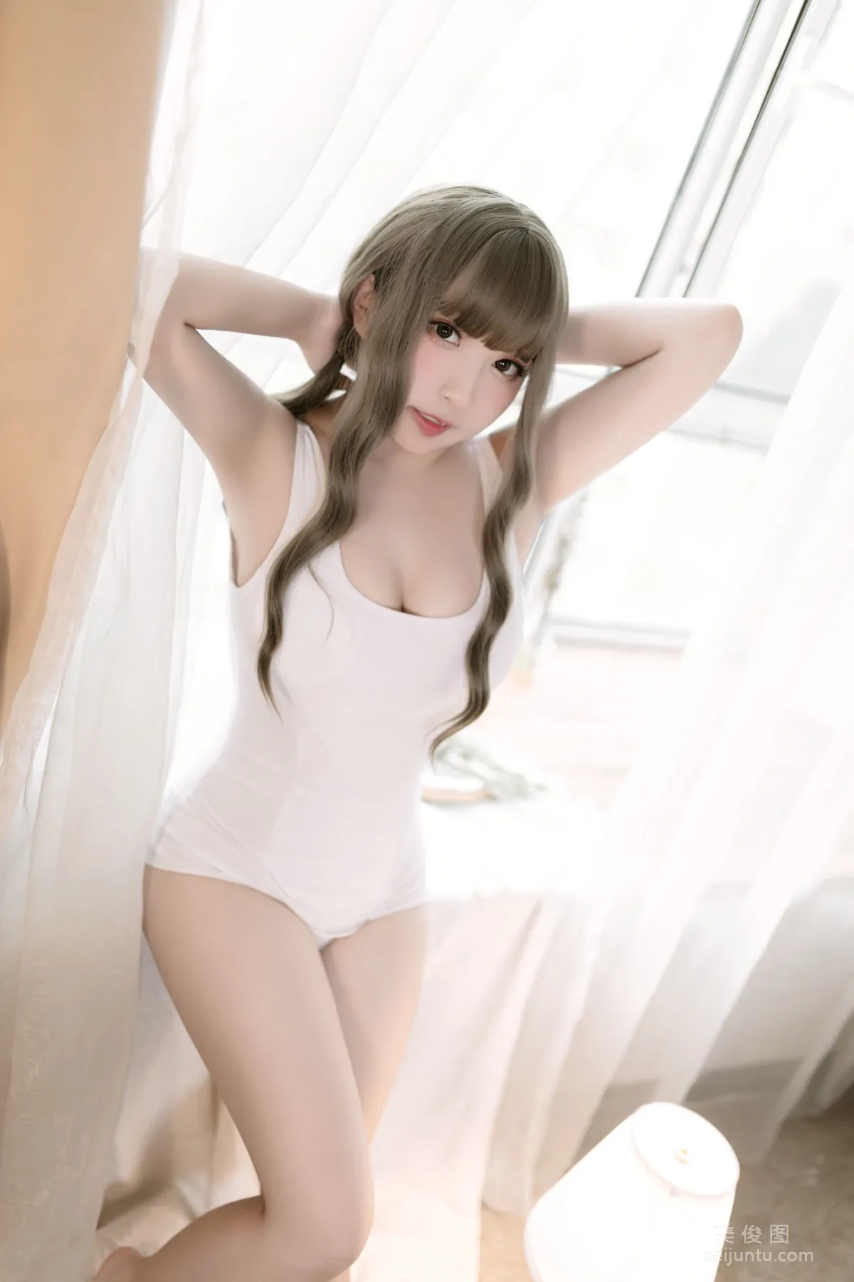 動漫博主貓田聖奈奈 - 白色死庫水 寫真套圖 8